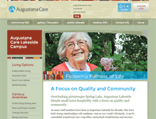 Tablet Screenshot of lakesidecampus.org